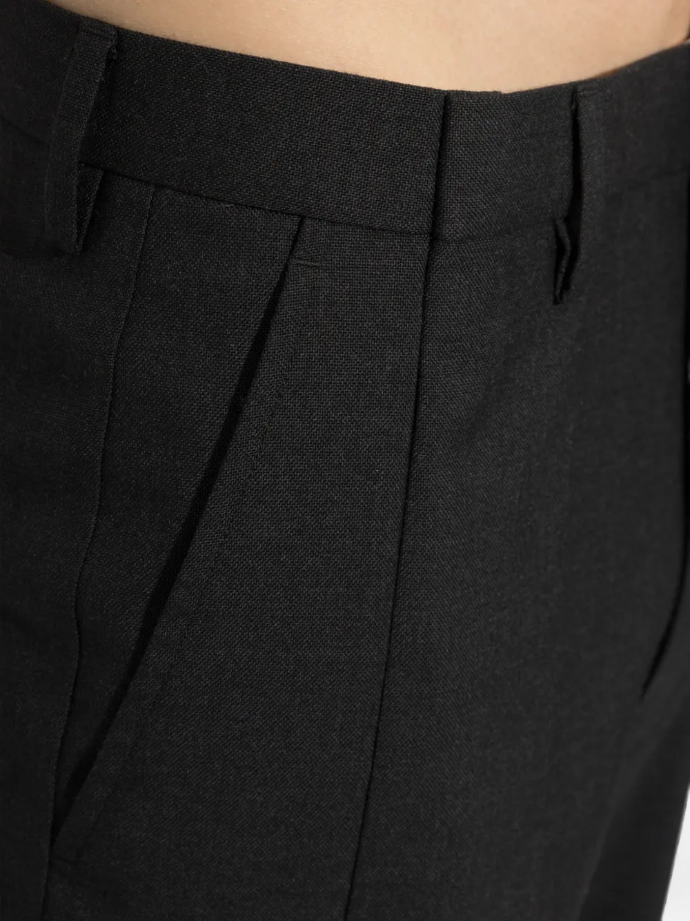 Maison Margiela Wollen plooibroek Zwart