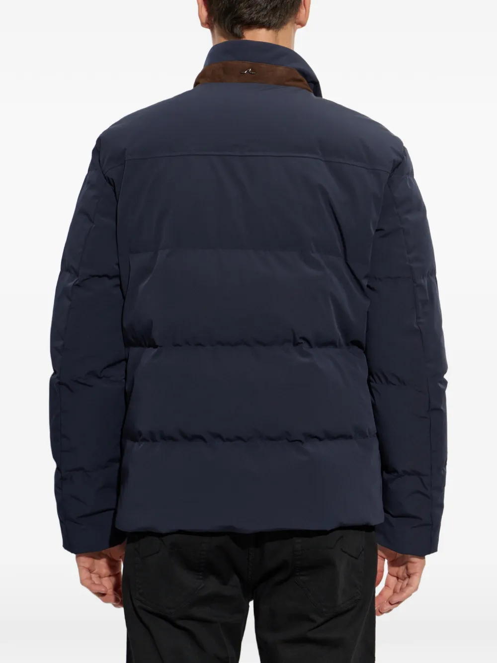 Paul & Shark Gewatteerd donsjack Blauw