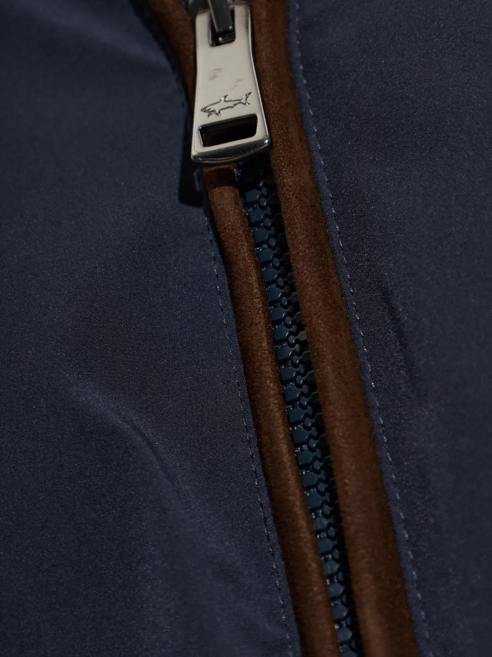 Paul & Shark Gewatteerd donsjack Blauw