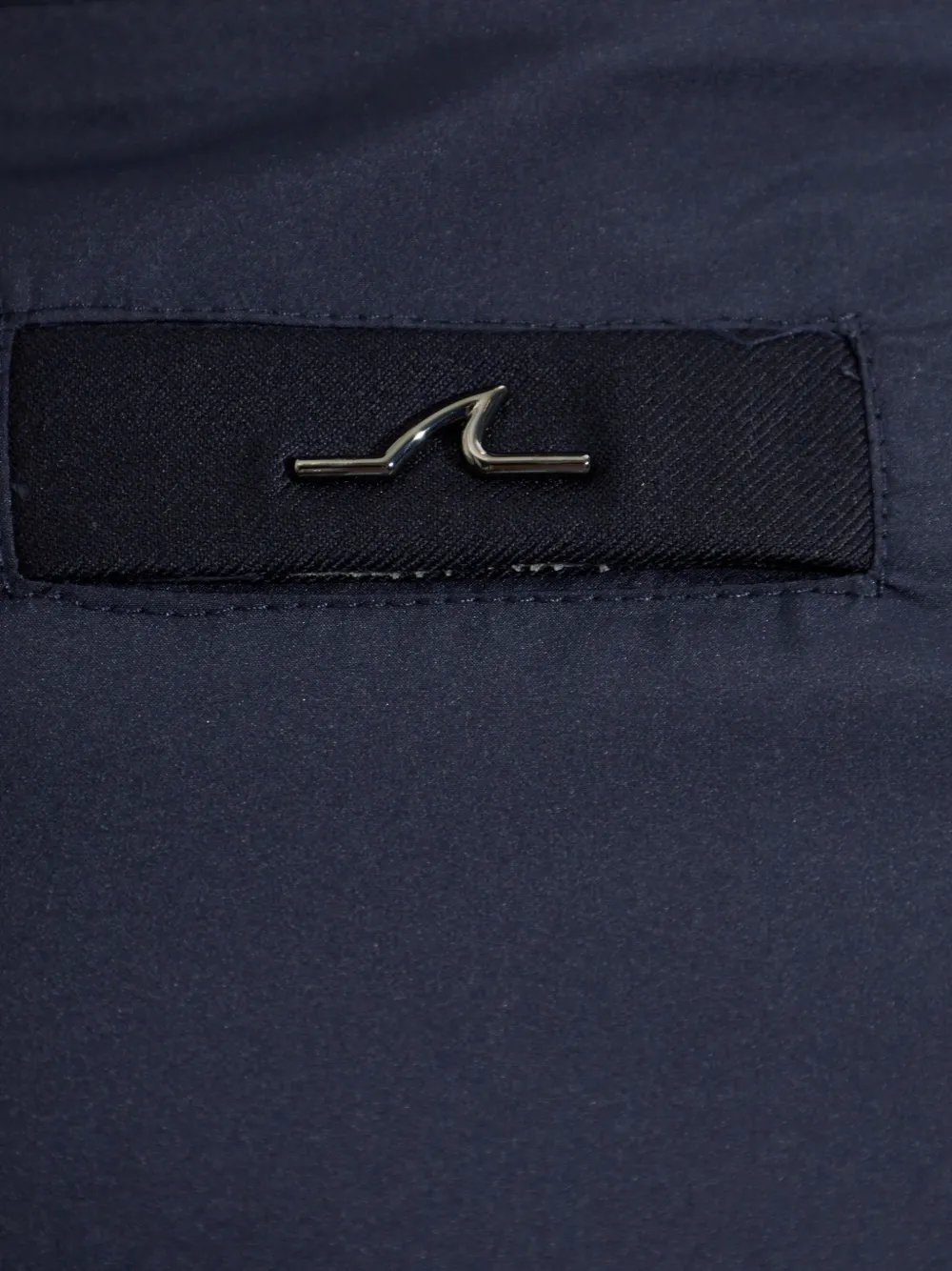 Paul & Shark logo-plaque high-neck jacket Blauw