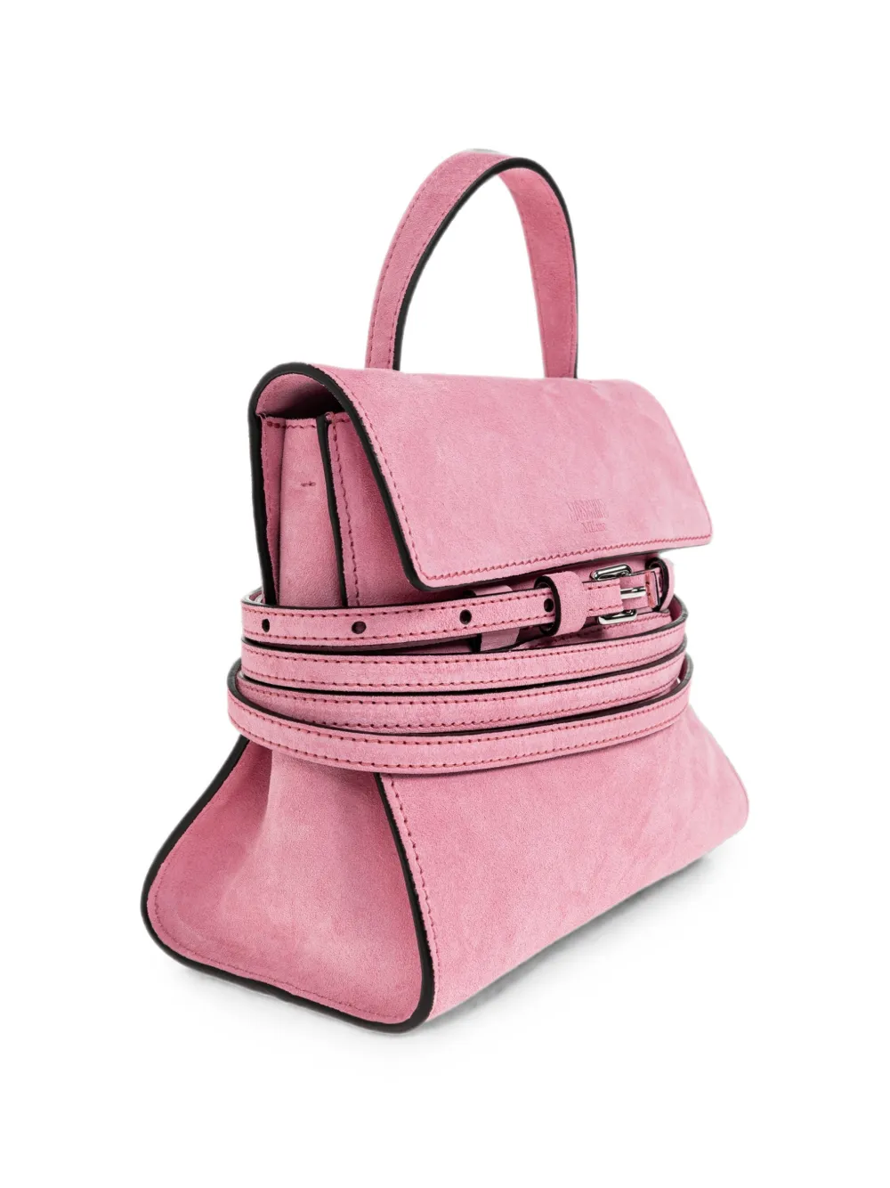 Moschino Tie Me mini-tas Roze