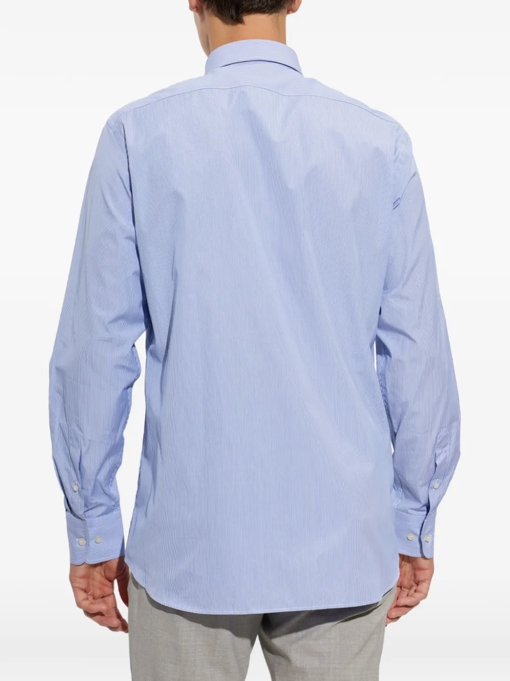 Paul & Shark Gestreept overhemd Blauw