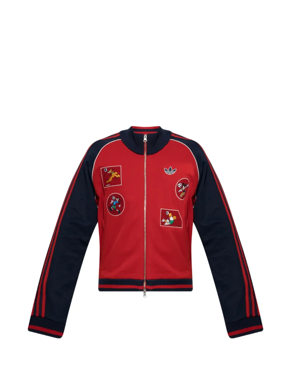 adidas x Disney x Brain Dead patch-detail sweatshirt Rood