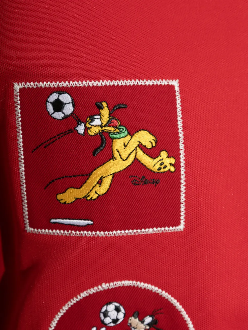 adidas x Disney x Brain Dead patch-detail sweatshirt Rood