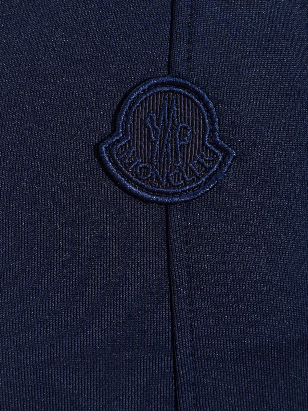 Moncler Hoodie met logopatch Blauw