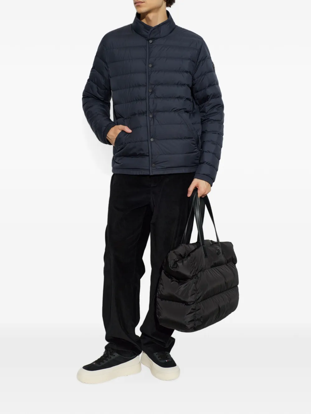 Moncler Clorin gewatteerd donsjack Blauw