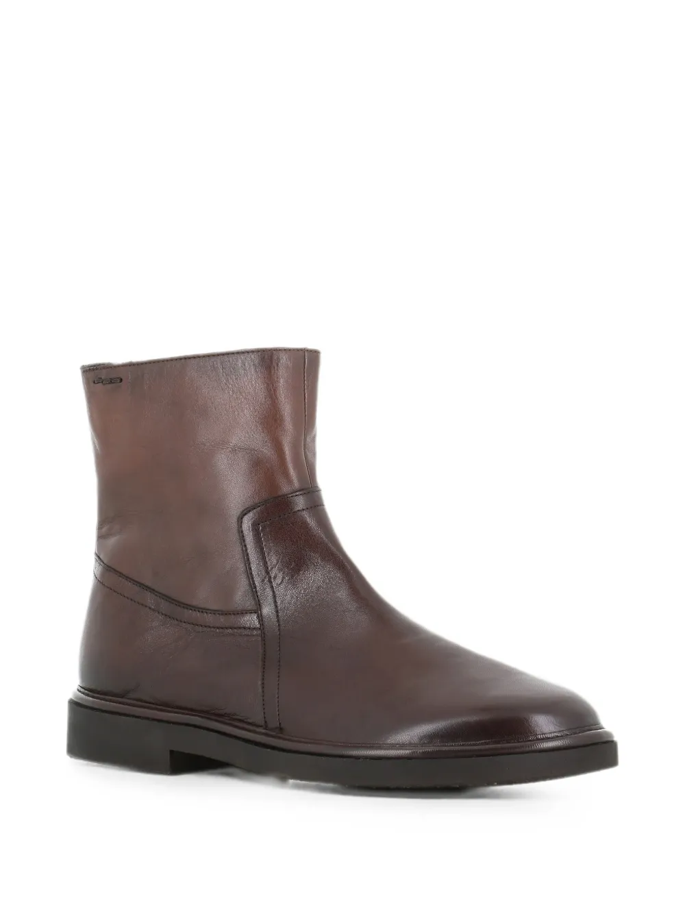 Alexander Hotto side-zip leather boots Bruin