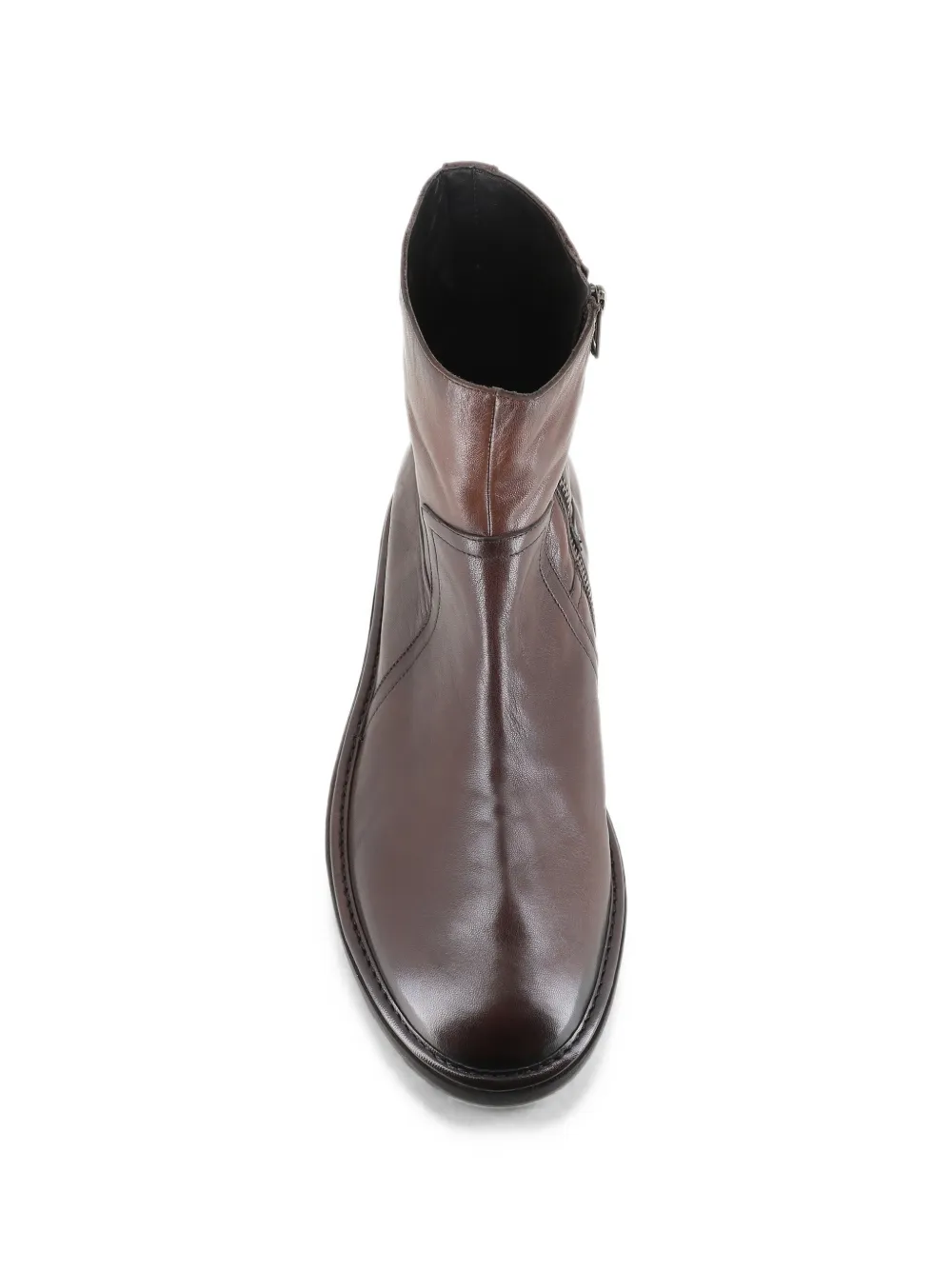 Alexander Hotto side-zip leather boots Bruin