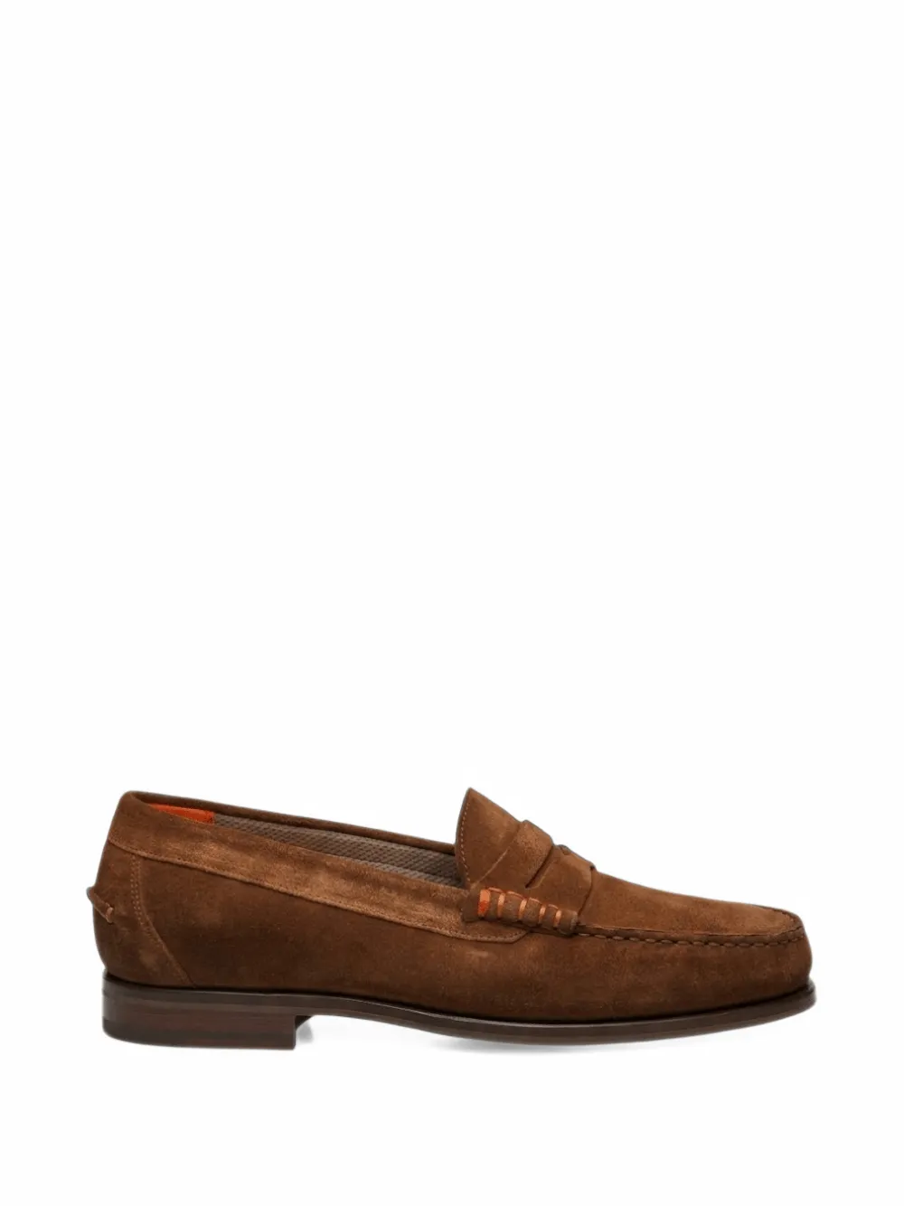 Santoni Quentin suede loafers - Brown