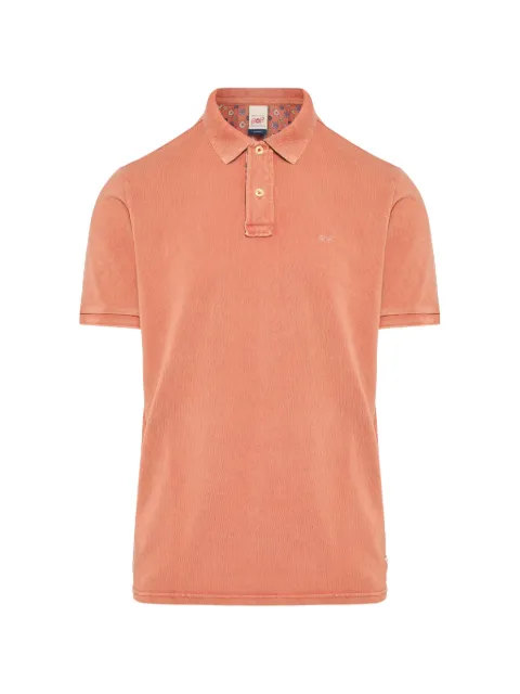 BOB logo-embroidered piqué polo shirt