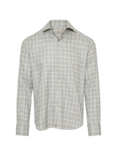 Sonrisa check-pattern long-sleeve shirt