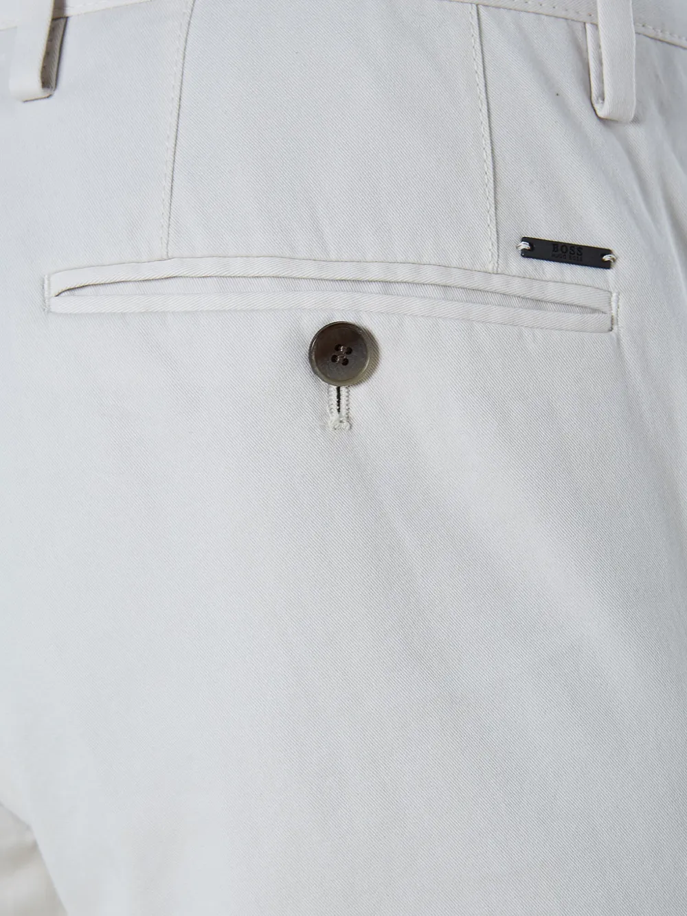 BOSS Slim-fit broek Wit