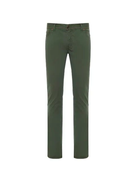 Richard J. Brown  Tokyo logo-patch straight-leg trousers