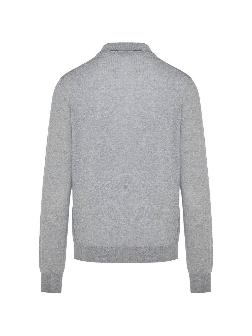 Gran Sasso Gebreid poloshirt Grijs