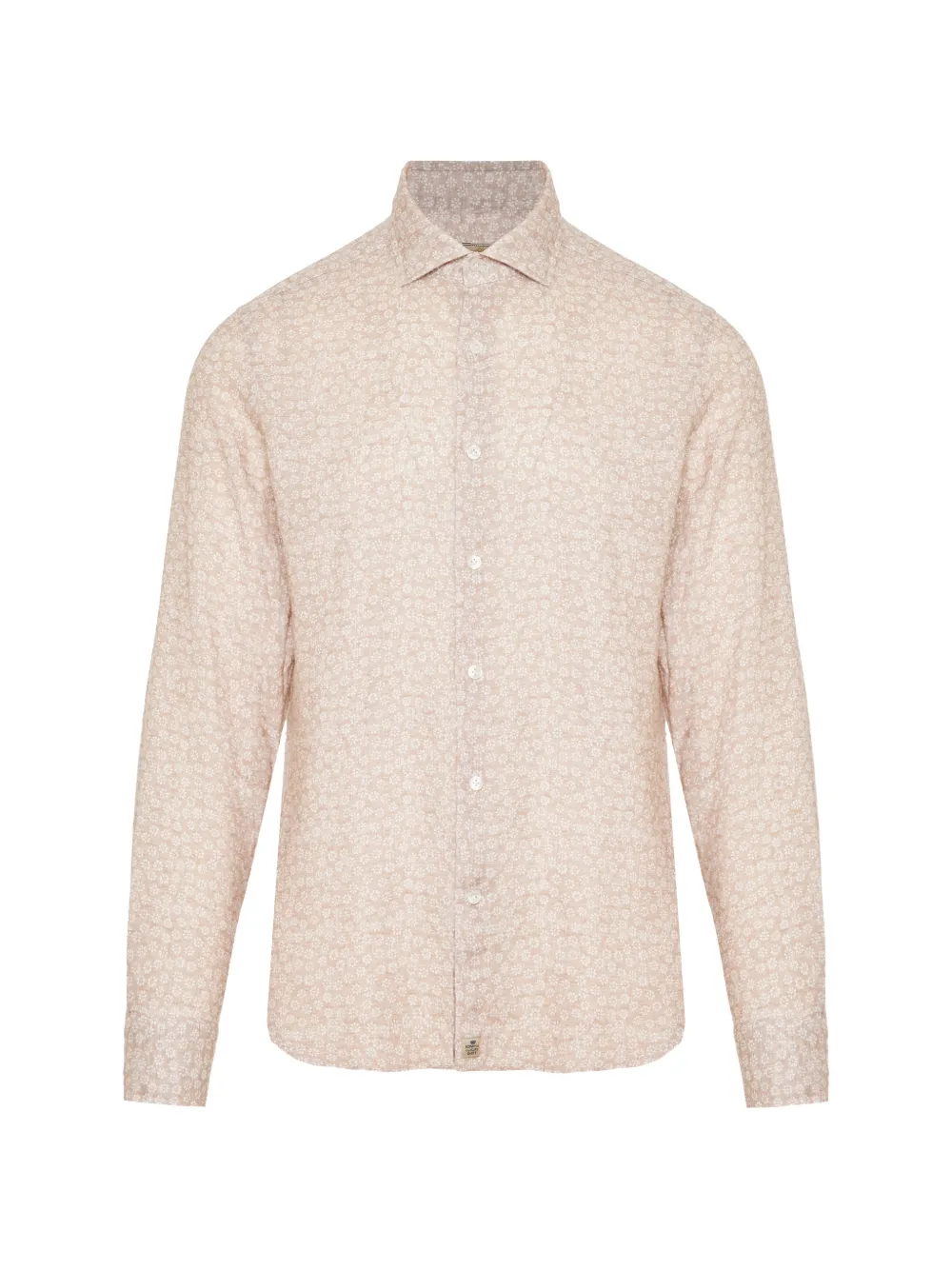 Sonrisa floral-print long-sleeve shirt - Neutrals