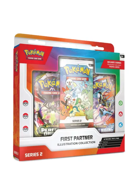 Pokemon First Partner Illustration Series 2 promo cards (set of three)