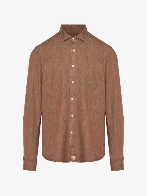 Sonrisa long-sleeve button-down shirt