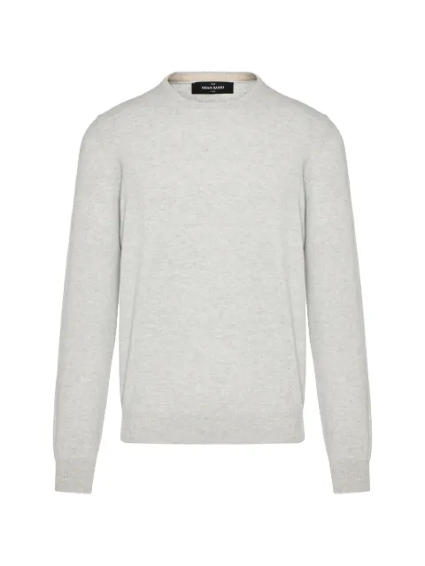 Gran Sasso crew-neck ribbed-trim sweater
