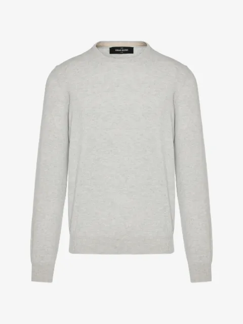 Gran Sasso crew-neck ribbed-trim sweater