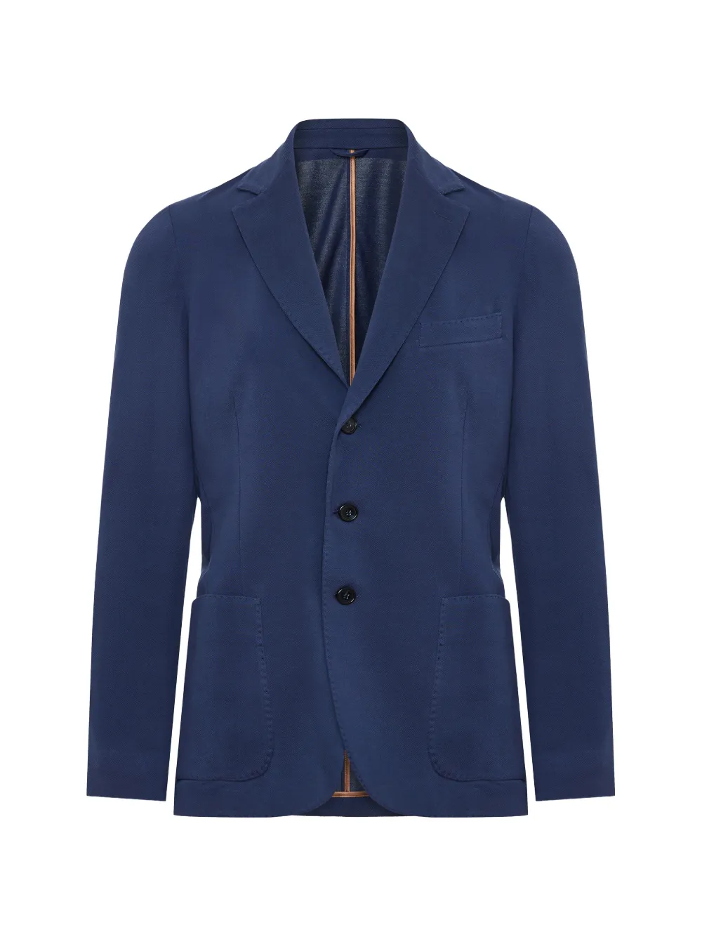 Enrico Mandelli notched-lapel single-breasted blazer - Blu