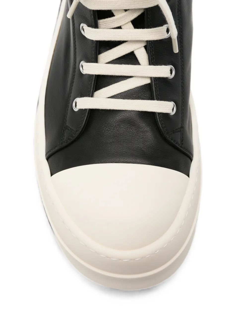 Rick Owens Sneakers met plateauzool Zwart