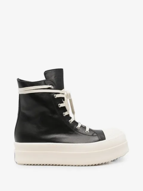 Rick Owens platform high-top sneakers