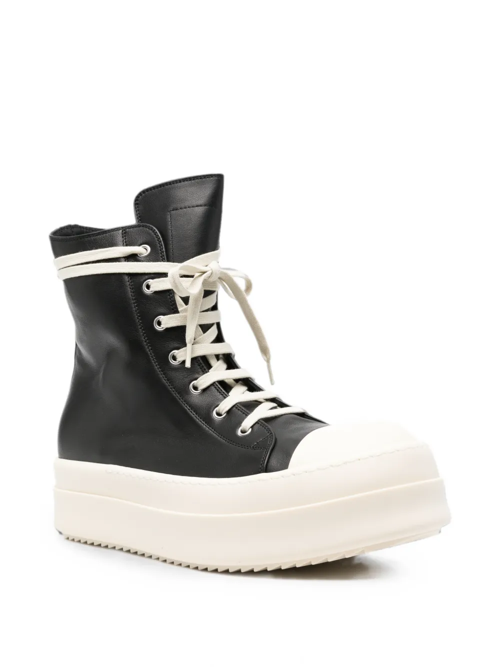 Rick Owens Sneakers met plateauzool Zwart