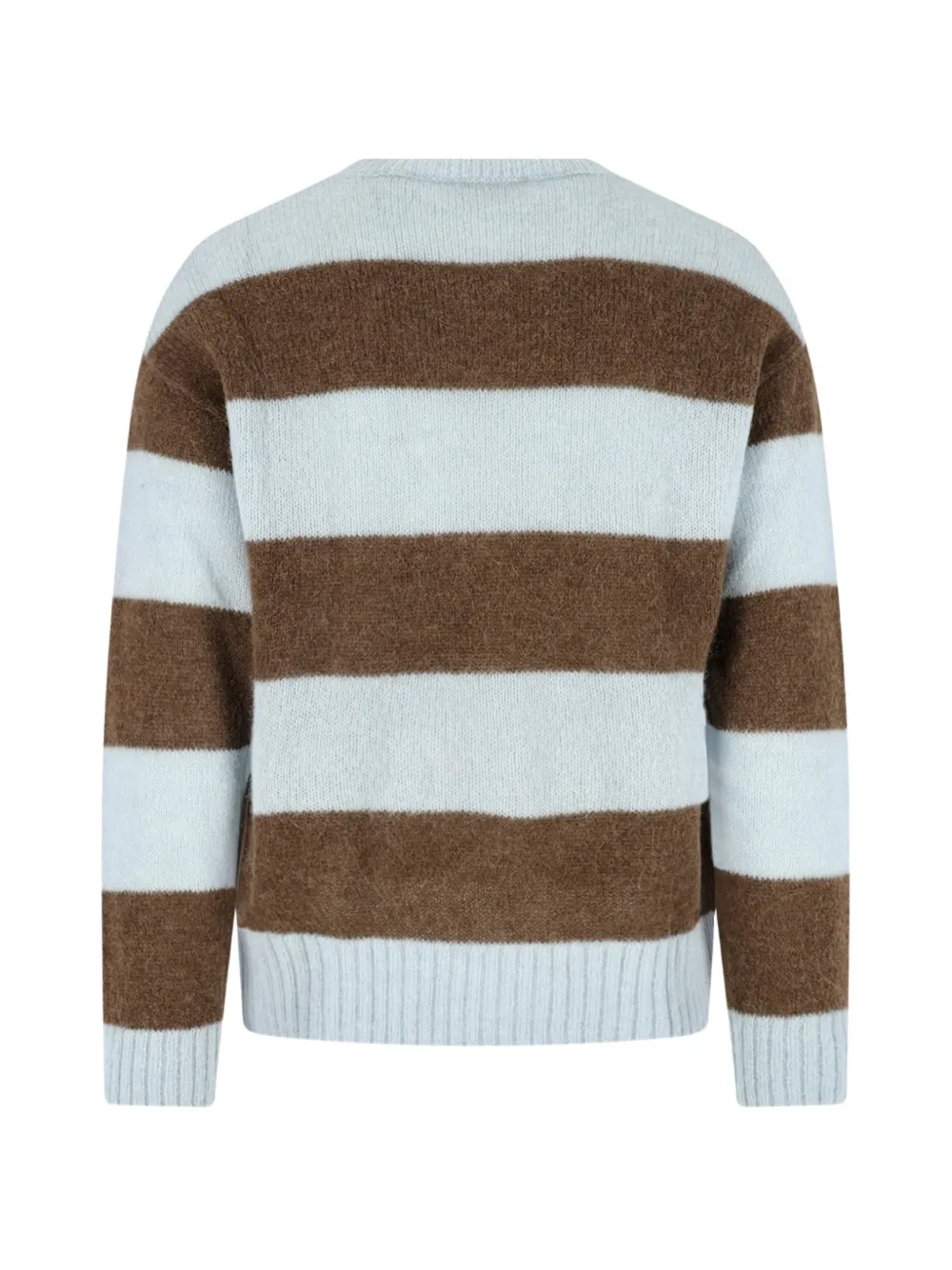 Closed striped alpaca-blend sweater Bruin