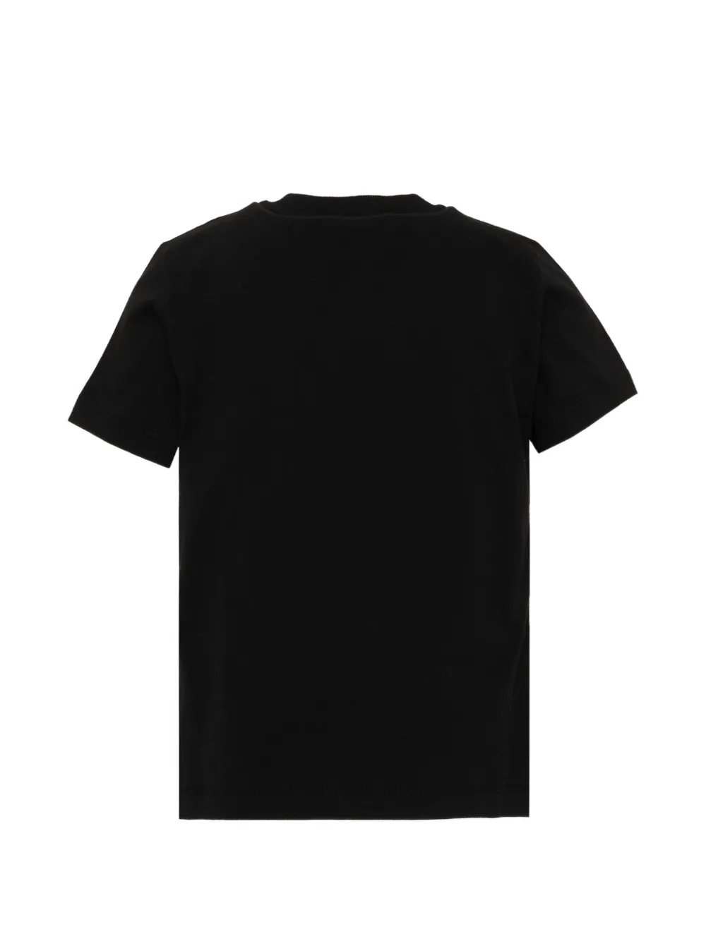 Moschino Kids T-shirt met logoprint Zwart