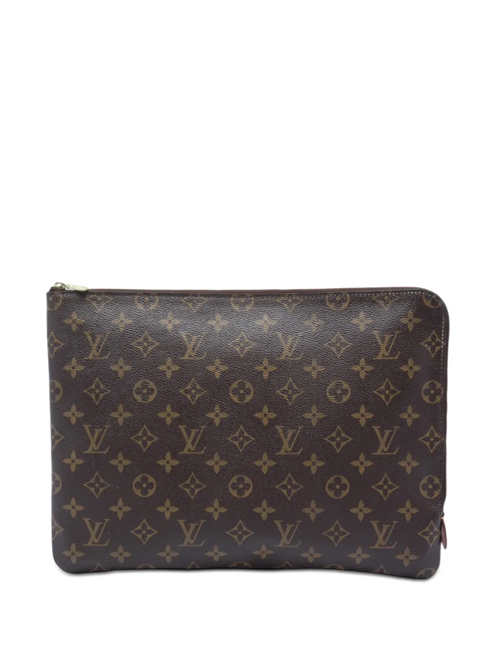 Louis Vuitton Pre-Owned 2019 Monogram Etui Voyage MM Clutch - Braun