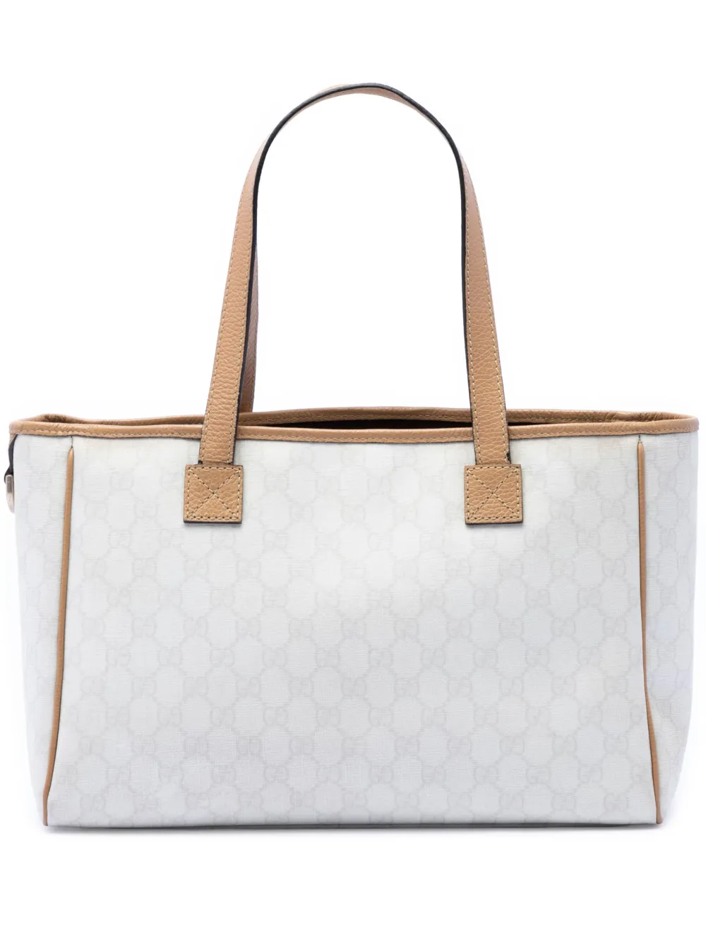 Gucci Pre-Owned Borsa tote in tessuto GG Supreme 2016-2026 - Bianco