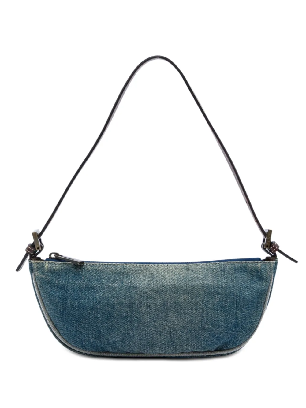 Fendi Pre-Owned 2000-2010 Schultertasche aus Denim - Blau