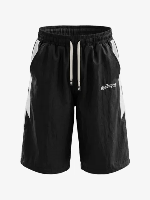 GODSPEED Halftime logo-embroidered shorts