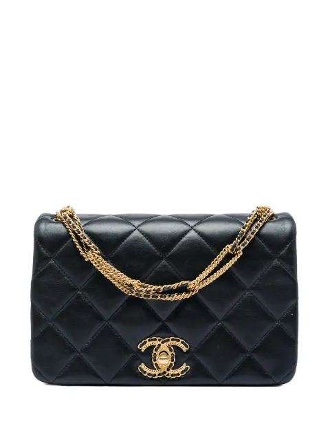 CHANEL Pre-Owned 2021-2026 Small Quilted Lambskin On And On Chain Flap shoulder bag