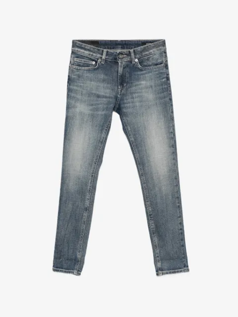 DONDUP Ausgeblichene Cropped-Jeans