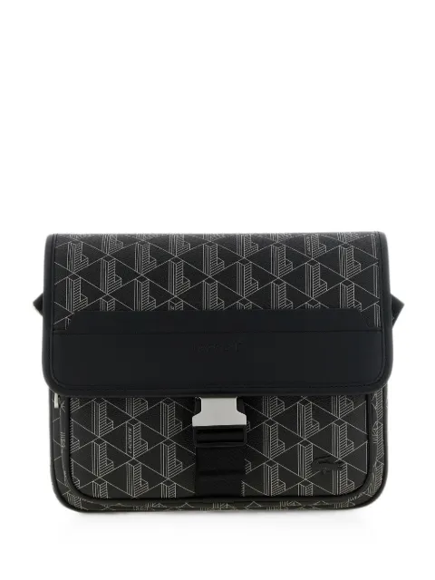 Lacoste The Blend monogram-pattern messenger bag