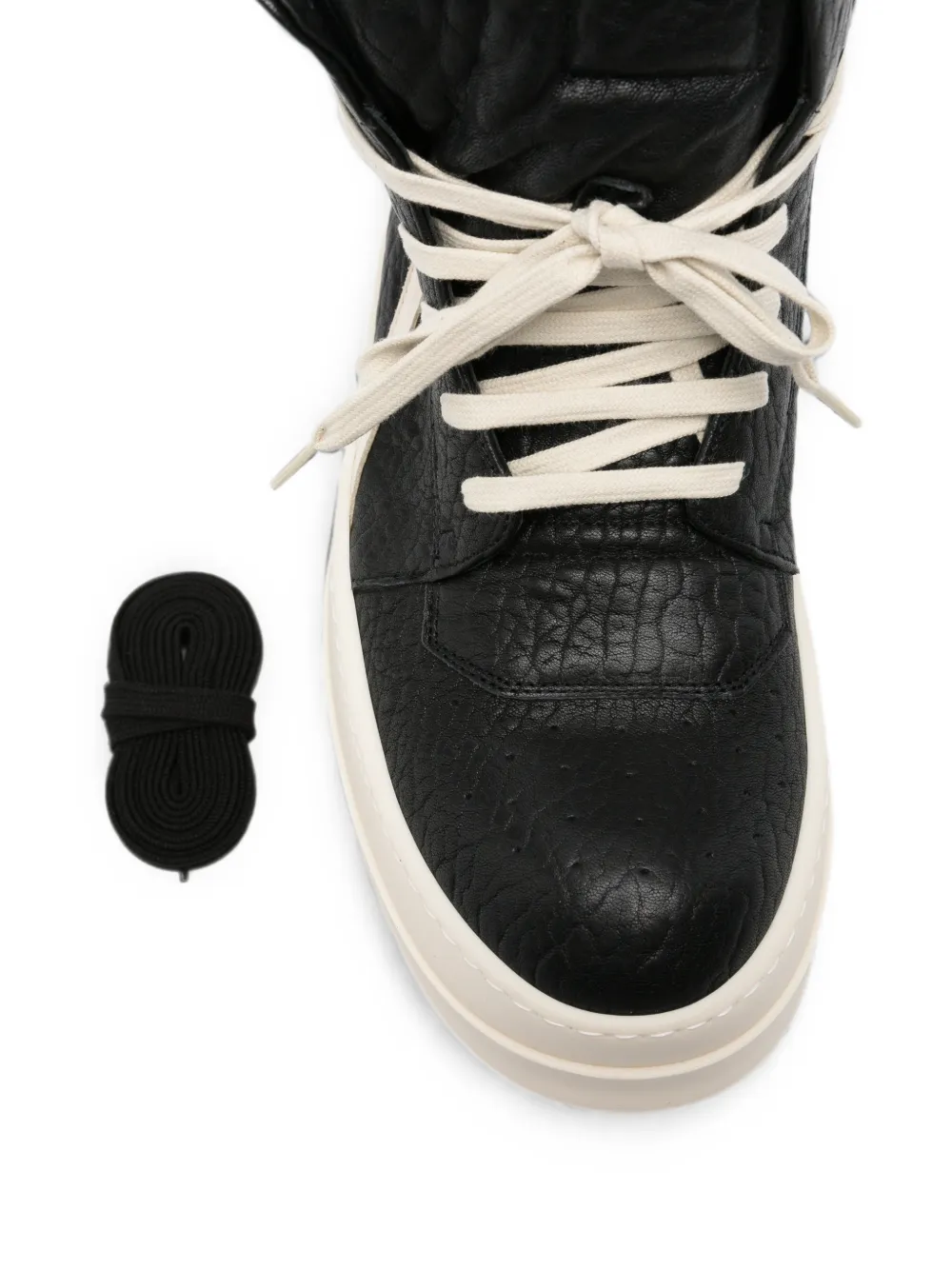 Rick Owens Geobasket high-top sneakers Zwart