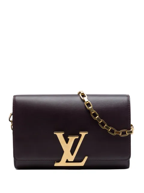 Louis Vuitton Pre-Owned 2013 Leather Louise Chain GM shoulder bag