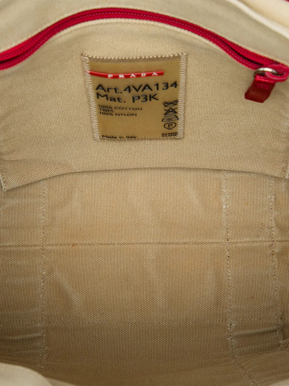 Prada Pre-Owned 2000-2020 キャンバス スポーツ ハンドバッグ