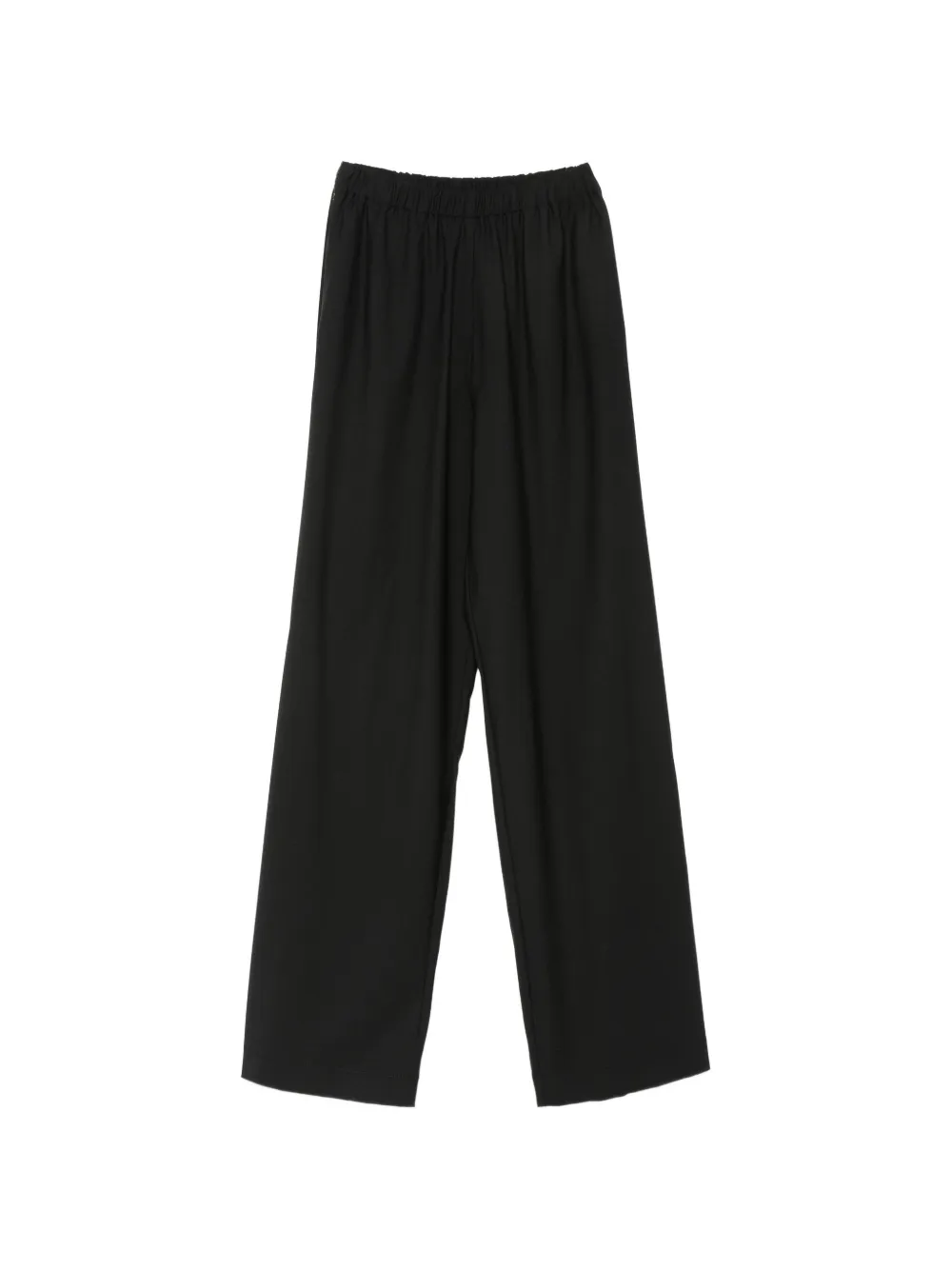 Fabiana Filippi elasticated-waistband wide-leg trousers - Nero