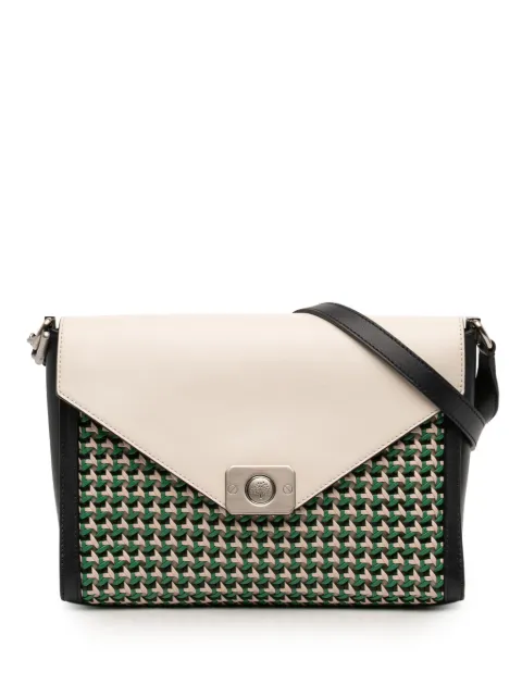 Mulberry Pre-Owned bolsa crossbody Delphie Duo Flap de piel multicolor 2000-2026