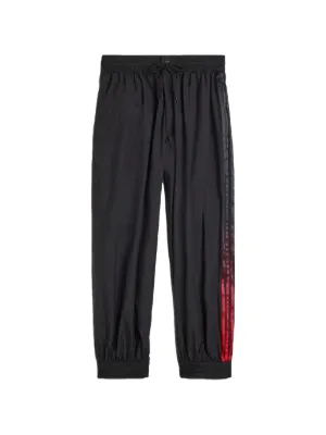 Adidas Pinstripe side-stripe Track Pants | Black | FARFETCH
