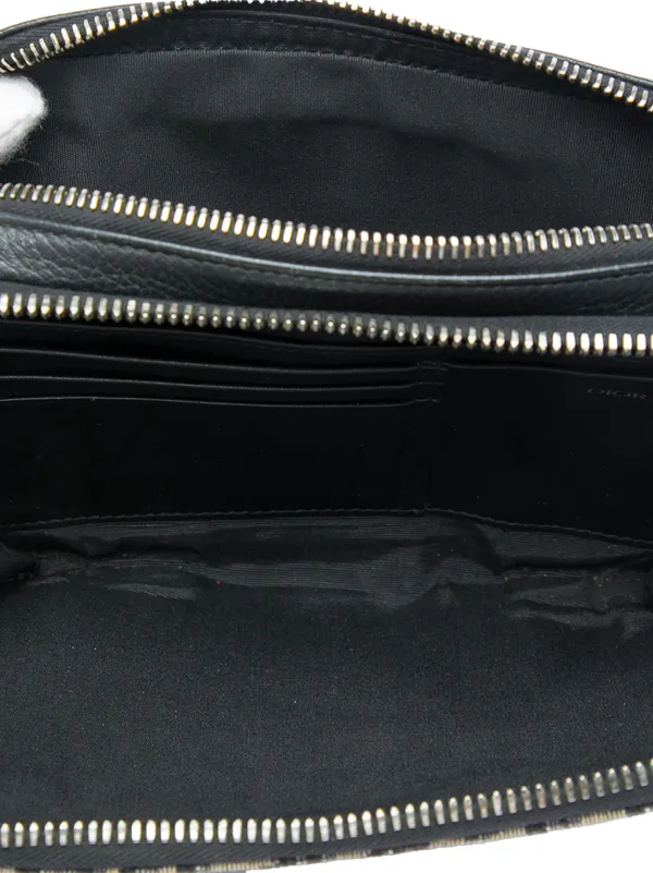 Christian Dior Pre-Owned 2020 Oblique Canvas Zipped Pouch With