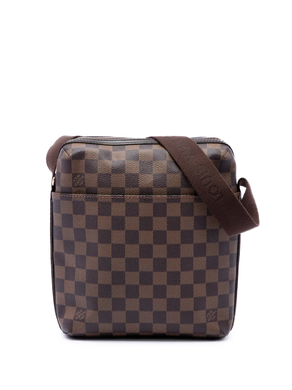 Louis Vuitton Pre-Owned 2011 Damier Ebene Beaubourg Trotteur crossbody bag - Brown