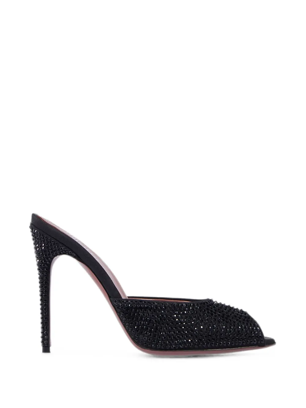 Paris Texas Vera crystal-embellished sandals Zwart