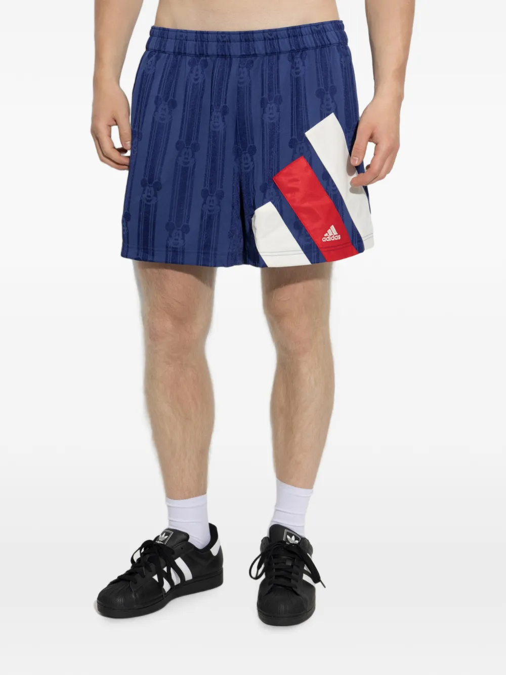 adidas x Disney x Brain Dead shorts Blauw