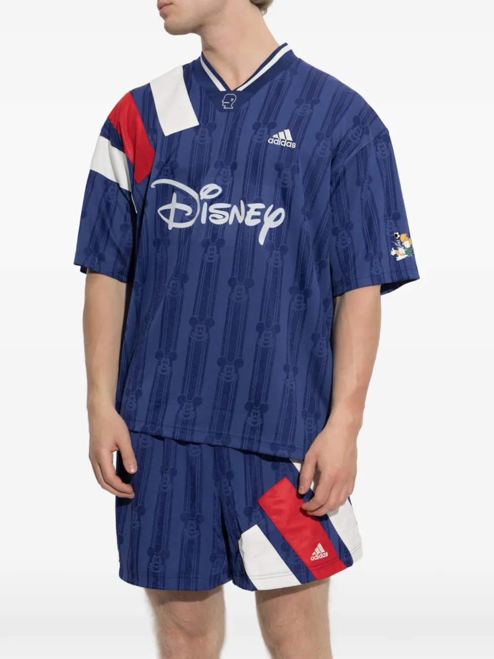 adidas x Disney Brain Dead short-sleeve T-shirt Blauw