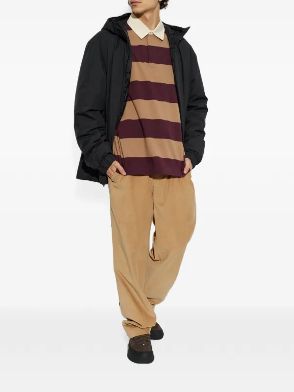Moncler モンクレール　ロングスリーブポロ Moncler ロングスリーブ ポロシャツ | ニュートラル | FARFETCH JP