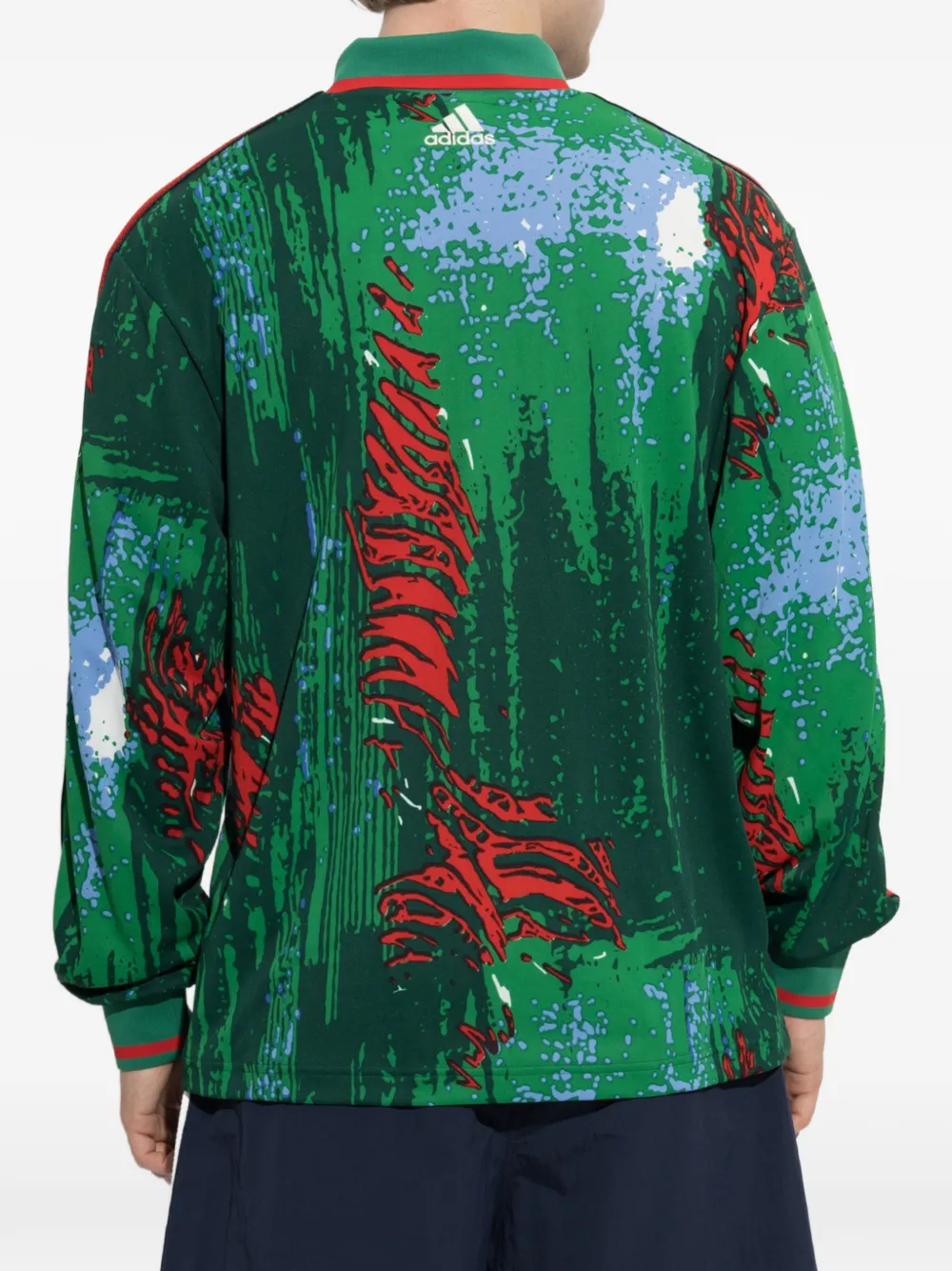 adidas x Disney x Brain Dead graphic-print T-shirt Groen