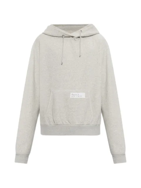 Maison Margiela bird-print drawstring hoodie